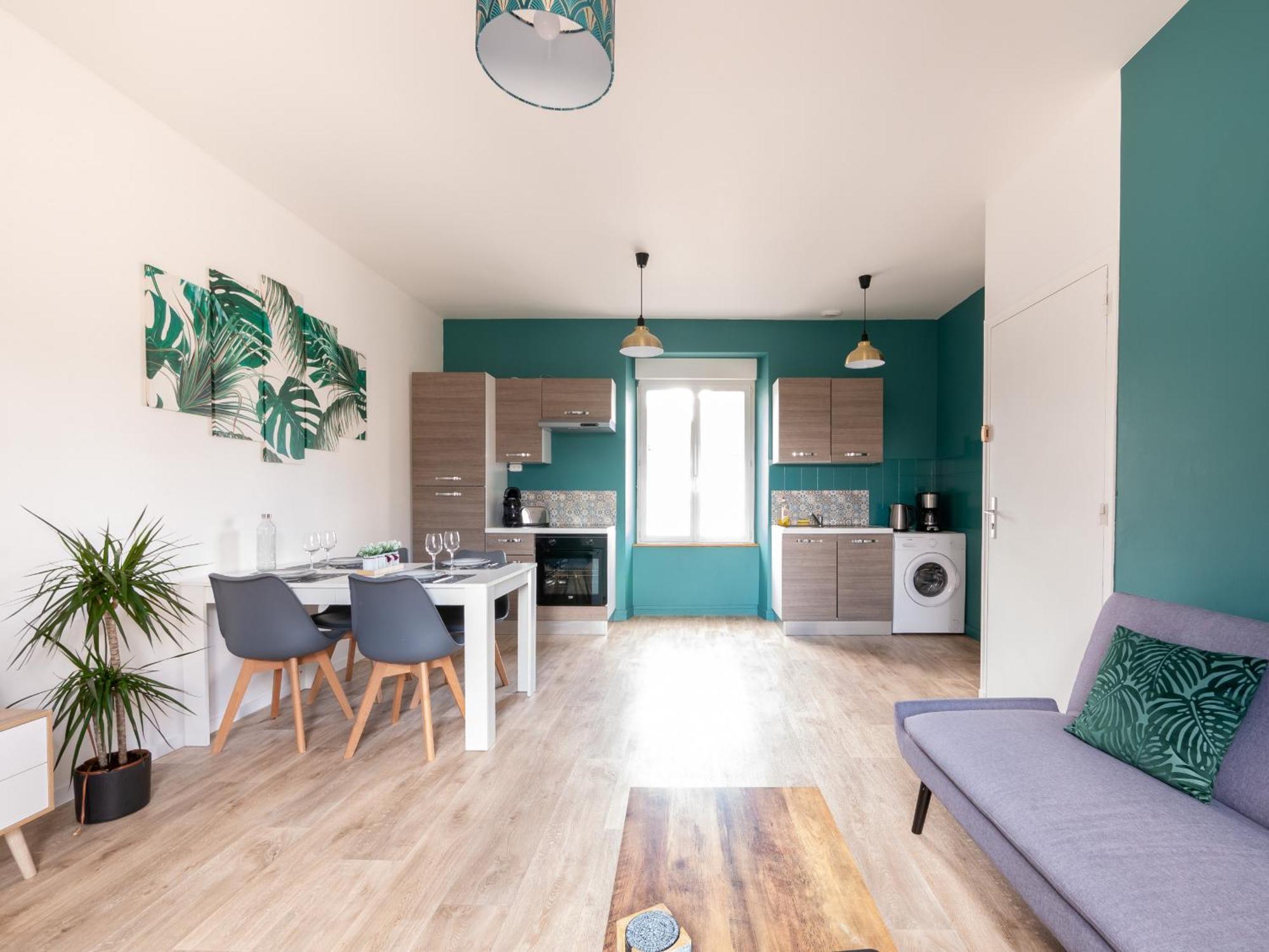 Aux Lilas - Hyper Centre - Wifi - 5 Personnes - Reve Au Mans Apartment